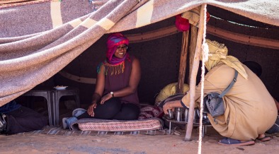Visited the Berber nomads